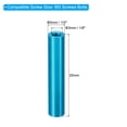 thumbnail image 2 of 6pcs M3 Aluminum Spacers,M3 Metal Spacer Aluminum 3mm ID x 5mm OD x 25mm L Threaded Spacer for RC Car Drones,Blue, 2 of 6