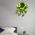 thumbnail image 4 of Weloille Fake Hanging Flowers, Artificial Morning Glory Hanging Plants Faux Spring Flowers for Outdoor Front Door Patio Garden Balcony Home Decoration, 4 of 8