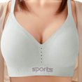 thumbnail image 2 of Brasier sin Varillas Mujer Tela de Mantequilla Sujetador Suave y Transpirable de Talla Grande para Mujer Mediana, 2 of 3