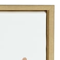thumbnail image 3 of Kate and Laurel Sylvie Alpacas Horizontal Framed Canvas Wall Art by Cat Coquillette, 18x24 Gold, 3 of 5