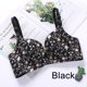 thumbnail image 1 of Ladies no steel ring gather adjustment type print seamless one piece bra sexy underwear floral push up bra underwearpangjing, 1 of 4