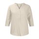 thumbnail image 4 of Camisas Para Mujer Cuello en V Color Sólido Tubo Abierto Botón Moda Casual Retro Manga 3/4 Camiseta Tops Blusa Odeerbi  ODB128377, 4 of 7