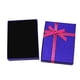 thumbnail image 4 of Caja de joyería de regalo Caja de regalo de joyería versátil para colgantes Pendientes Anillos de perno prisionero Púrpura, 4 of 8