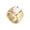 Gold Plated Champagne, variant on Women's Gemstone Ring Stainless Steel Jewelry Silver Plated Champagne Size 7