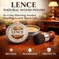 thumbnail image 2 of Lence Furniture Balm,Lens Magic Stuff For Wood,Natural Wood Polishing Treatment,Artisan Furniture Balm,for Floors, Tables, Cabinetry and Wooden Grain Touch-Ups, 2 of 5