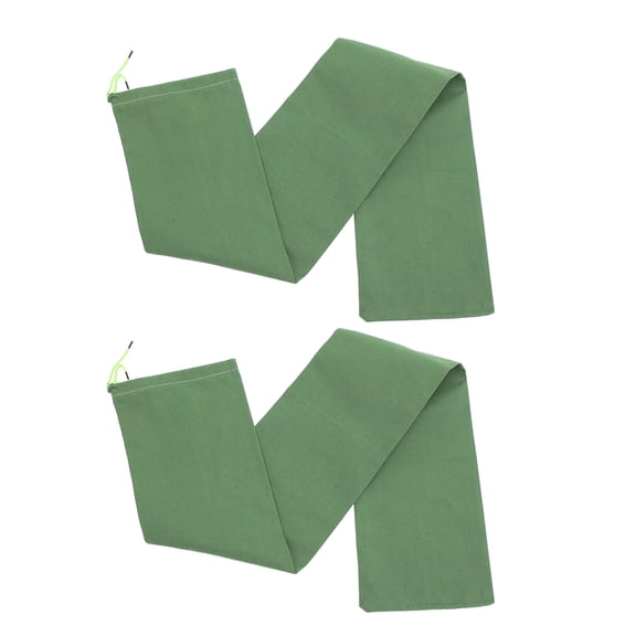 Raindrops 2pcs Sand Bags Flooding Prevention Sandbags Reusable Long Canvas Floor Barrier with Elastic Band for Indoor Outdoor Garage