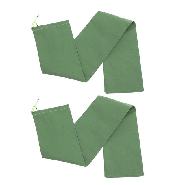 FELTECHELECTR 2Ud Bolsas De Arena Reutilizables De Lona Verde Para Protección Inundaciones En Hogar Y