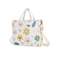 thumbnail image 7 of FORMRS Womens Corduroy Tote Bag Crossbody Shoulder Handbag with Pocket, Cute Floral, 7 of 7