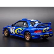 Open Box SUBARU IMPREZA WRC99 #5 RALLY 1:64 SCALE COLLECTIBLE DIORAMA DIECAST MODEL CAR