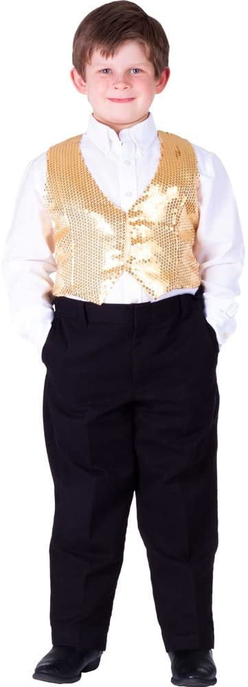Sequin Suspenders Dance Costume Accessory Gold Silver or Red 