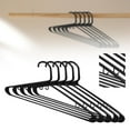 thumbnail image 1 of Cqxid Home Textile Storage Under $5 Clothes Hangers 5 Pack Plastic Hangers Space Saving Coat Hanger With Shoulder, 1 of 4