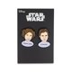 thumbnail image 2 of Alfileres de coleccionista STAR WARS de Han Solo y la princesa Leia esmaltados, 2 of 7