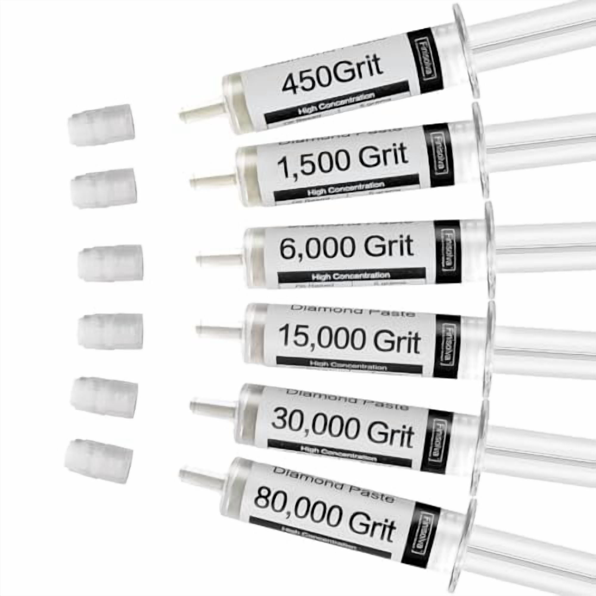 Kit De 8 Composés De Polissage Swpeet - Diamant Blanc, Rouge, Tripoli, Bleu, Vert Pour Bijoux Et Métaux
