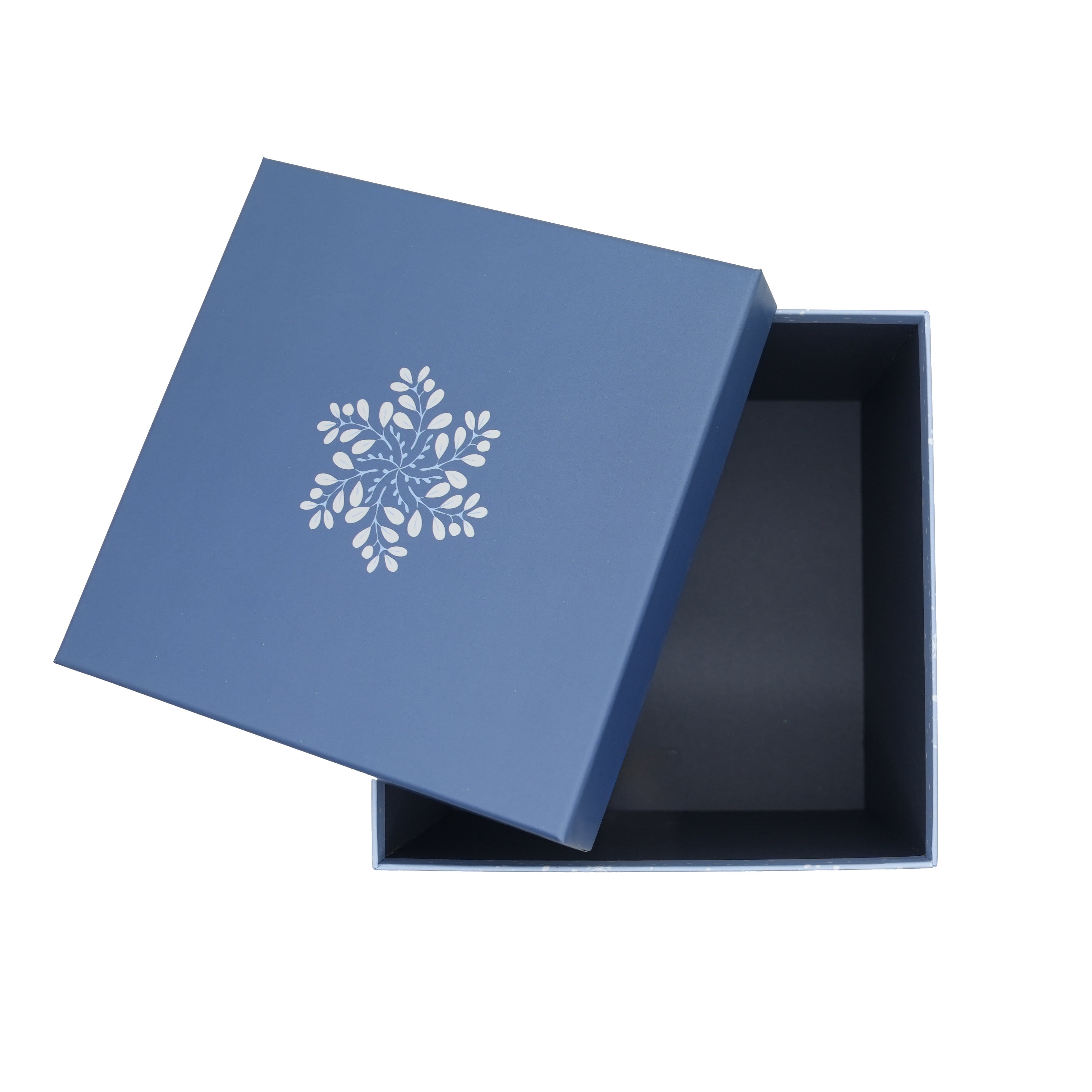 Modern Frost Let It Snow Polar Bear Nested Gift Boxes with Lids, Set of 3 (10" x 10", 9" x 9", 8" x 8"), by Holiday Time, Polar Bear Box Set