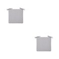 thumbnail image 1 of Cojín de asiento Heavy Duty Yuarrent Reemplazo de silla de computadora Gris claro 45x45cm 2piezas, 1 of 6