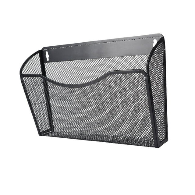 Organizador de Escritorio Sunnimix Cesta de almacenamiento de archivos Estante de Metal para Cocina