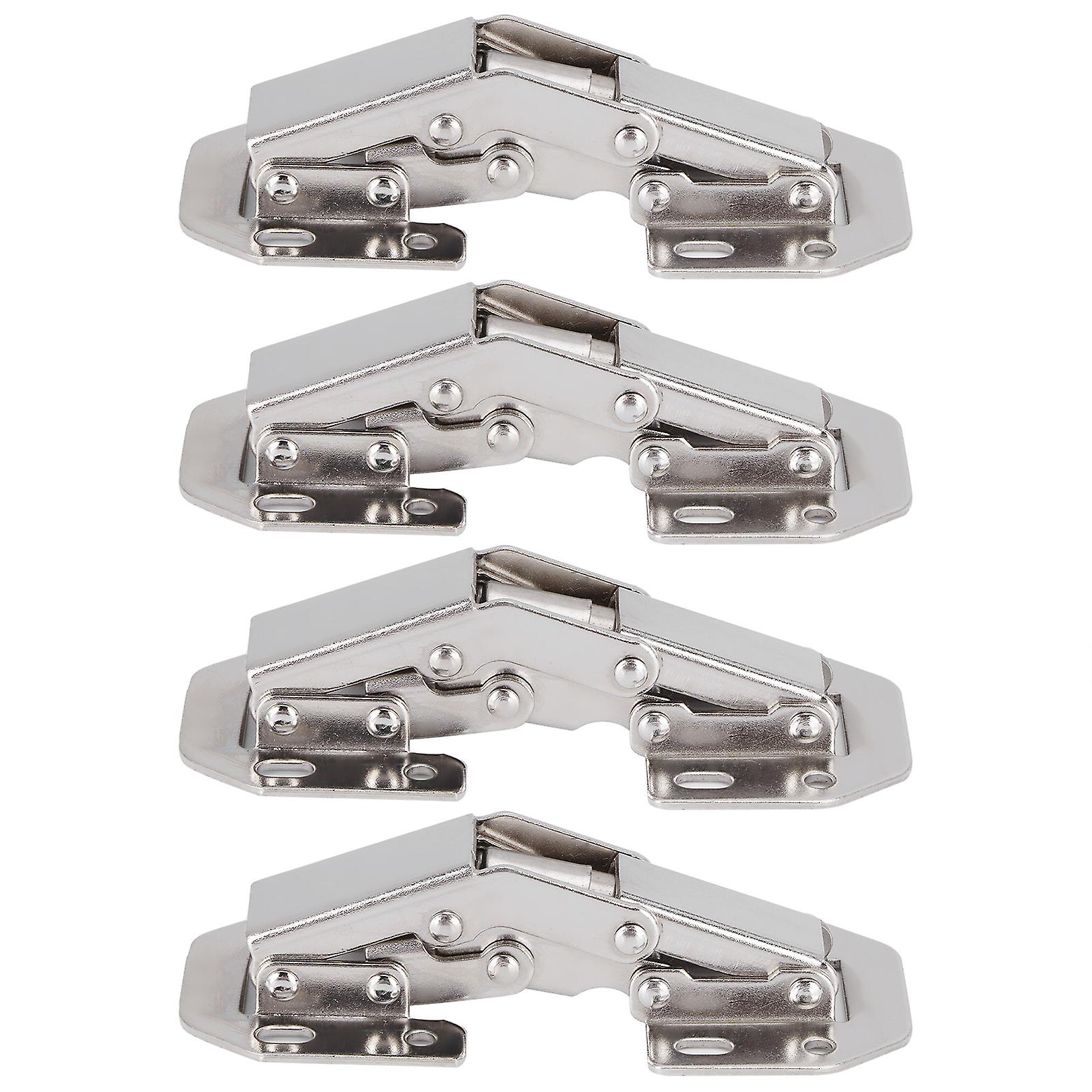 4Set Cabinet Hinges Bridge Shaped Door Hinge Kit for Cupboard Closet ...