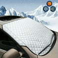 thumbnail image 1 of Protección parabrisas coche invierno Ice Frost Guard protección solar Blanco talla única BANYUO Electrónica, 1 of 5