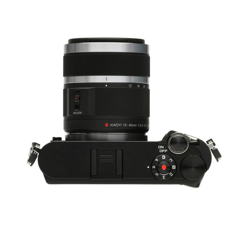 Yi M1 Mirrorless with 12-40mm F3.5-5.6 Lens - Storm Black Yi M1 Mirrorless with 12-40mm F3.5-5.6 Lens - Storm Black