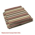 thumbnail image 3 of Garden Winds Replacement Canopy Top Cover for the 2010 Living Home 12' x 10' Gazebo -Standard 350 - Stripe Canyon, 3 of 8