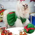 thumbnail image 3 of 2 Pack Pet Christmas Dress Outfit Puppy Clothes for Small Dogs Girl Thermal Holiday Puppy Dog Clothes Winter Large Dress Pet Clothes Small Girl Dog Clothes Pack Cute Girl Dog Sweaters Siz, 3 of 8