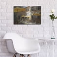 thumbnail image 5 of Luxe Metal Art 'Closed On Monday' by Jan Mclaughlin, Metal Wall Art, 24"x16", 5 of 8