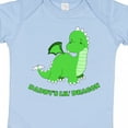 thumbnail image 4 of Inktastic Daddy's Lil' Dragon Cute Green Dragon Boys or Girls Baby Bodysuit, 4 of 5