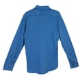 thumbnail image 2 of Drumohr Men's Blue Button Down Shirt Dress - M, 2 of 2
