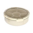 thumbnail image 3 of DOLITY Divided Serving Tray with Lid Multipurpose Snack Tray for Candy Nuts Dessert Cream, 3 of 9
