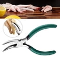 thumbnail image 6 of Chicken Feet Boneless Pliers Bone Shaving Scissors Clip for Removing Pulling green, 6 of 8