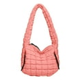 thumbnail image 2 of RXIRUCGD Puffer Tote Bag for Women Large Quilted Shoulder Bag Quilted Carryall Bag Soft Puffy Crossbody Bag Hobo Handbags Puff Purse Birthday Mothers Day Gifts, 2 of 5