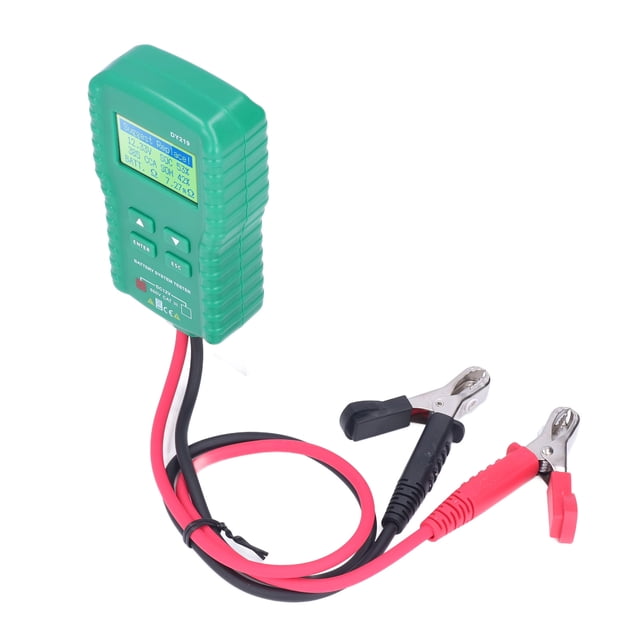 Analizador de batería de voltaje BuyWeek DY219 12V Probador de batería digital