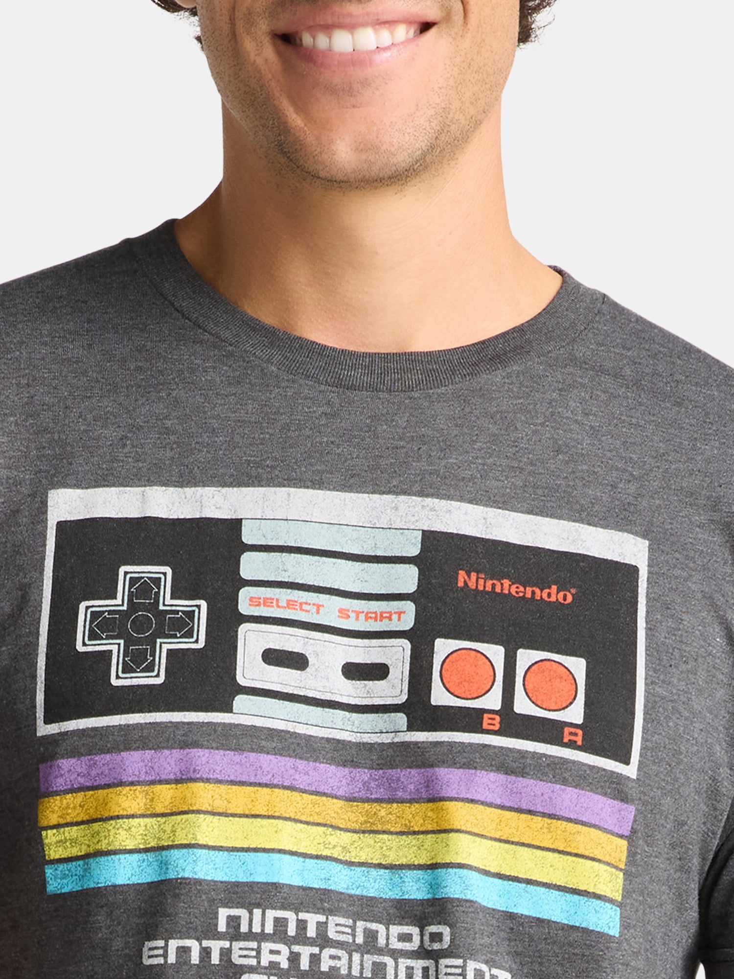Nintendo Men's & Big Men's Graphic Cotton T-Shirt, Sizes S-3XL