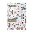 thumbnail image 2 of Ryvnso Cartoon Car City Rectangle Table Cloth Tablecover Dinning Tablecloth 54"x54", 2 of 8