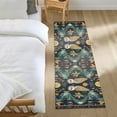 thumbnail image 3 of Yayeee Runner Rug for Bedroom 2'x6' Machine Washable Hallway Non Slip Mat, Brown Mystical Owls, 3 of 8