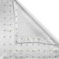 thumbnail image 6 of Ambesonne Geometric Valance & Curtain, Monochrome Colors Minimal, 55"x36", White and Black, 6 of 6