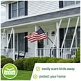 thumbnail image 3 of De-Bird Scare Tape - Weatherproof Reflective Tape - Seagull Reflective Ribbon for Balcony & Patio Deterrent - Reusable Goose Deterrent Scare Ribbon - 125 Ft Roll, Garden Style, 3 of 6