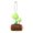 Green, variant on Cute Plush Keychain Decoration Stuffed Ornament for Party Favors Goody Bags Filler Nursery Gift Carnival , Pink