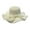 White, variant on Spring Summer Outdoor Sunscreen Wide Brim Panama Hat Foldable Fisherman Cap Beach Cap Bucket Hat Bow Straw Hat Sun Hat KHAKI