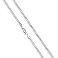 thumbnail image 4 of Crucible Jewelry Men's Rounded Curb Chain Stainless Steel Necklace (3.5mm) - 22", 4 of 5