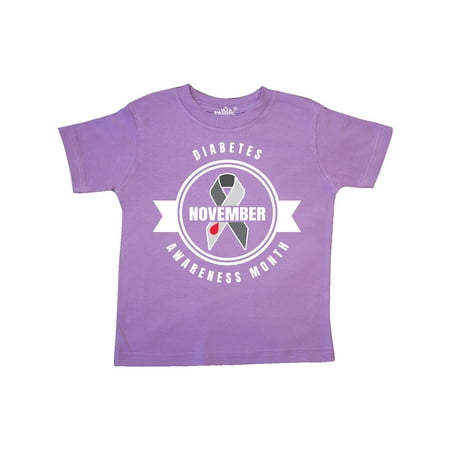 

Inktastic Diabetes Awareness Month November Gift Toddler Boy or Toddler Girl T-Shirt