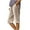 Khaki, variant on Iyufng Shorts for Women Wide Leg Linen Knee Length,Summer Shorts for Women,Solid Color Loose High Waisted Short with Pockets,M-2XL