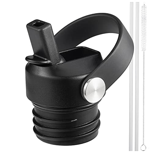 Tapa y pajitas RRegeny para Hydro Flask boca estándar accesorios botella agua tapa deportiva pajita repuesto