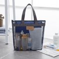 thumbnail image 2 of Bolsa de playa para viajes, bolsa de almacenamiento, bolsa de lavado portátil para exteriores, bolsa de natación, bolsa de almacenamiento de rejilla, bolsa de viaje, 2 of 6