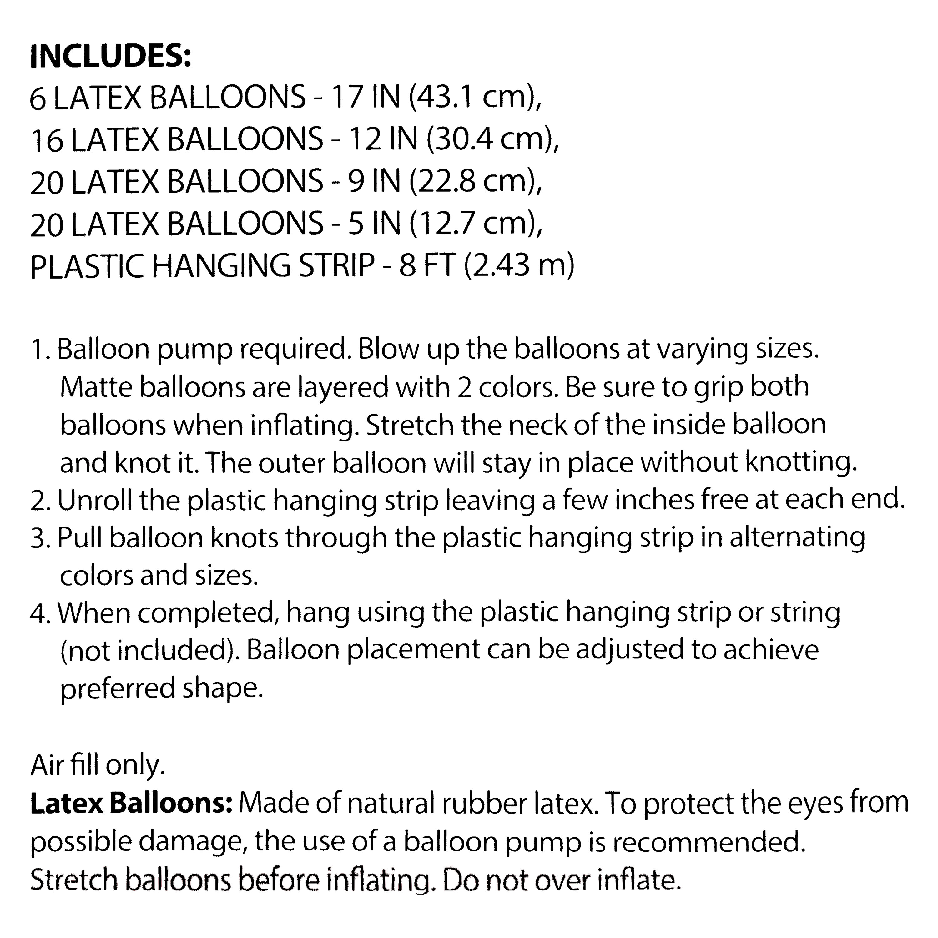 Way To Celebrate Pastel Balloon Arch Kit, 62-Piece photo 6