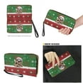 thumbnail image 4 of ZUXONGSY Christmas Sloth Print Womens Wallet and Purse Set Tote Bag Hobo Shoulder Handbag with Matching Purse Pu Leather Top Handle Handbag, 4 of 4