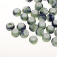 thumbnail image 3 of Cuentas sueltas Sunnimix 100x 8mm cerámica verde azul marino, 3 of 7