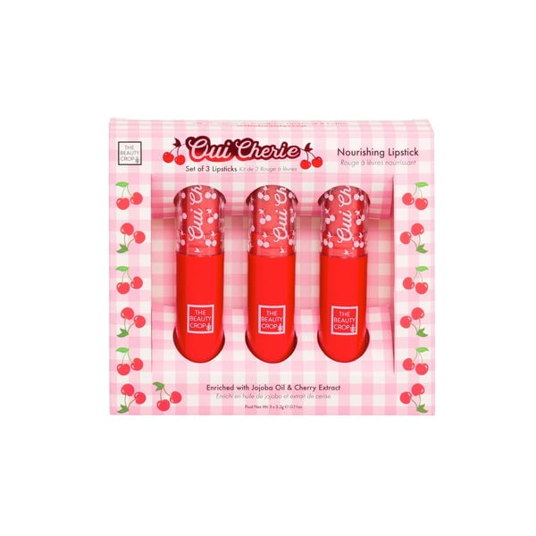The Beauty Crop Oui Cherie Lipstick Trio