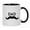 Black, variant on Inkdotpot Dad 11oz CeramicCoffee Mug Novelty Gift For Daddy Fathers Day Gift Mug-Black