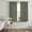 Army Green, variant on Pumpkin Orange Sheer Curtains 63 Inch Length 2 Panels Set, Autumn Solid Color Farmhouse Fall Voile Window Treatment Rod Pocket Curtains Sheers Drapes for Bedroom/Living Room/Kitchen 52x"63"x2